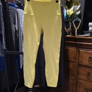 Lululemon Athletica Yellow Leggings
